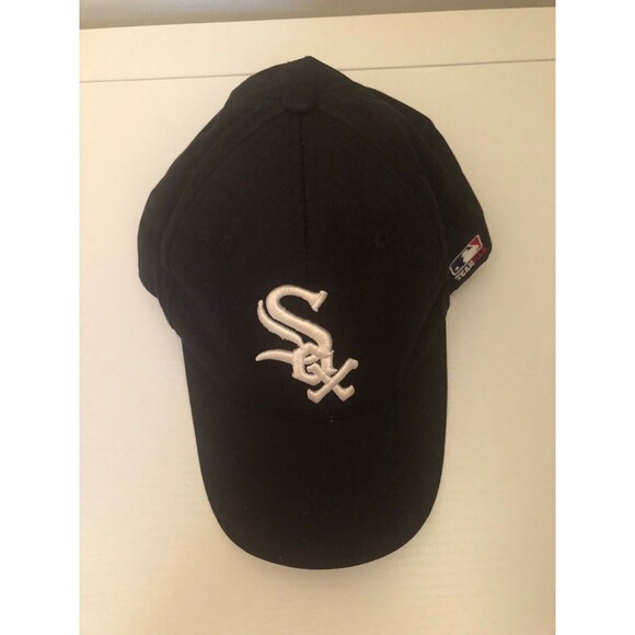 Chicago White Sox Black Hat Cap OC Sports Adjustable Team MLB Baseball - Picture 1 of 5